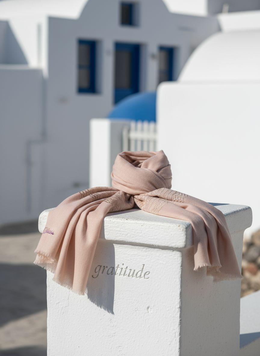 Santorini Summer Stole